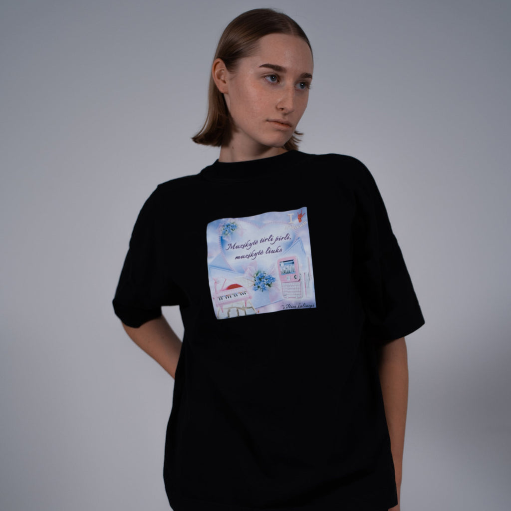 Marškinėliai MUZIKYTĖ TIRLI PIRLI, MUZIKYTĖ LIUKS