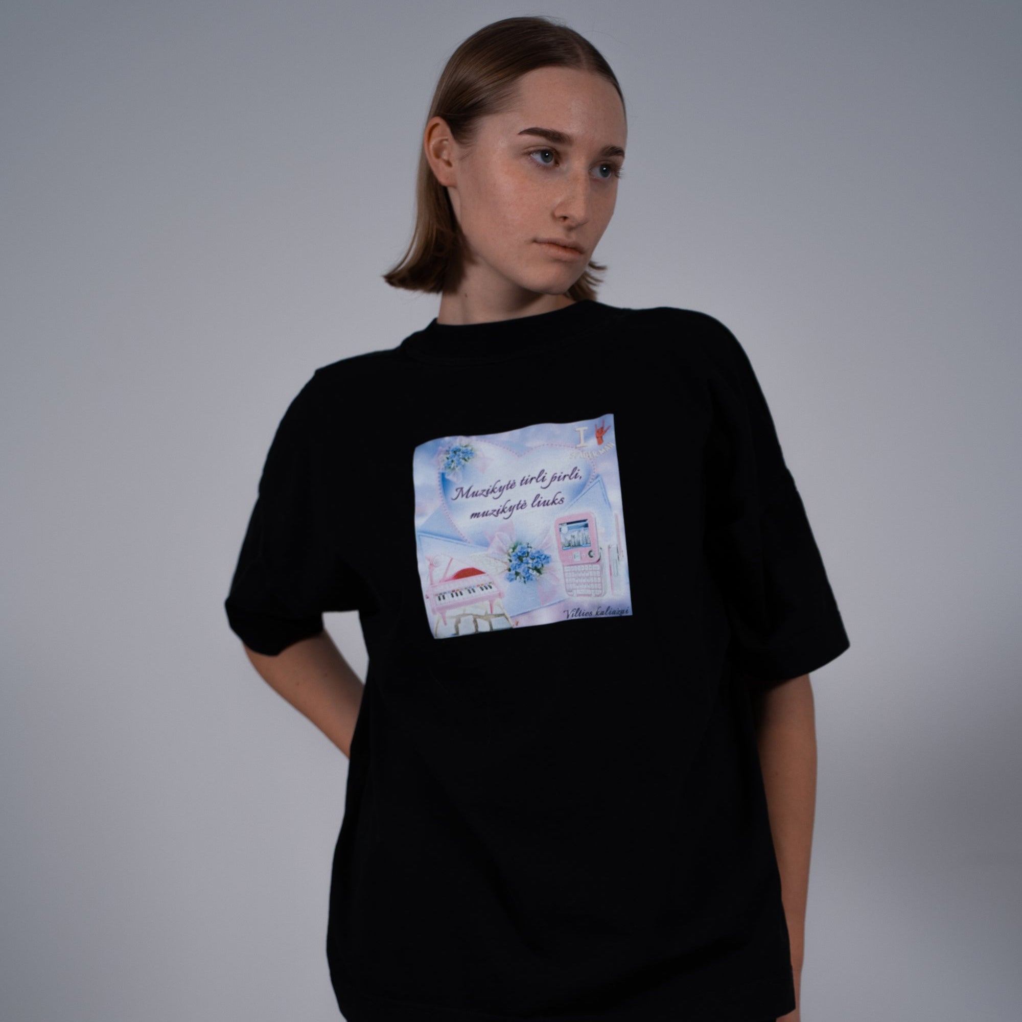 Marškinėliai MUZIKYTĖ TIRLI PIRLI, MUZIKYTĖ LIUKS