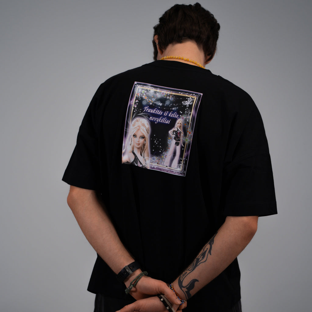 Marškinėliai TRAUKITĖS IŠ KELIO, NEVYKELIAI